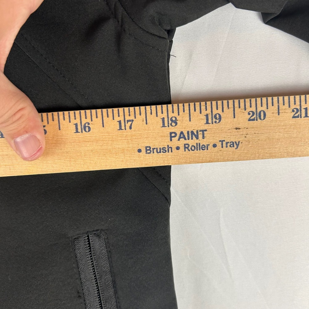 Ariat Black Softshell Jacket Logo Embroidered Ful… - image 8